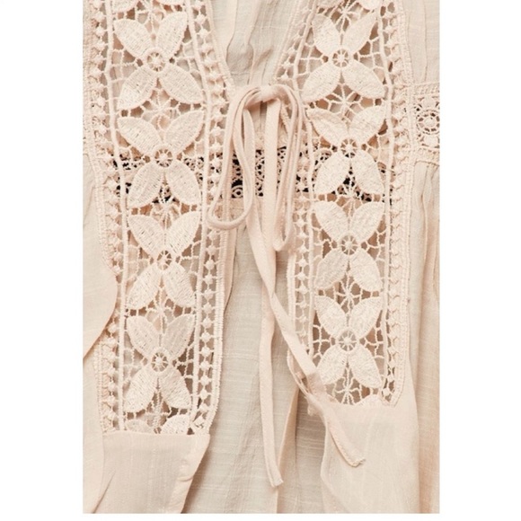 Lightweight Beige Jacket- NWOT! No flaws to note! Size Med 😁 - Picture 4 of 6